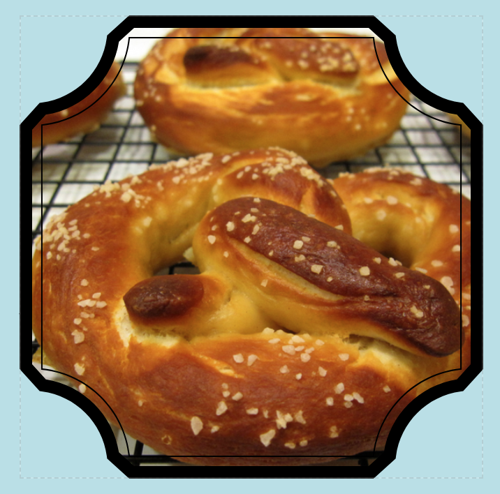 Backe eine Brezel