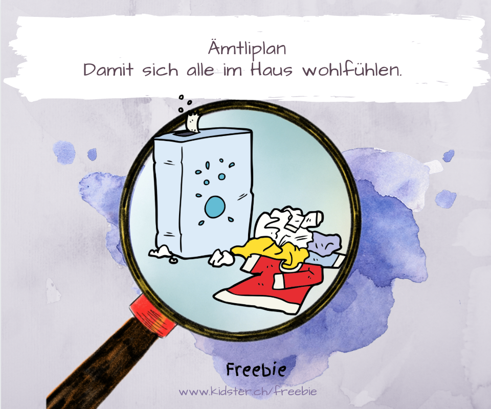 Ämtli Plan für Kinder