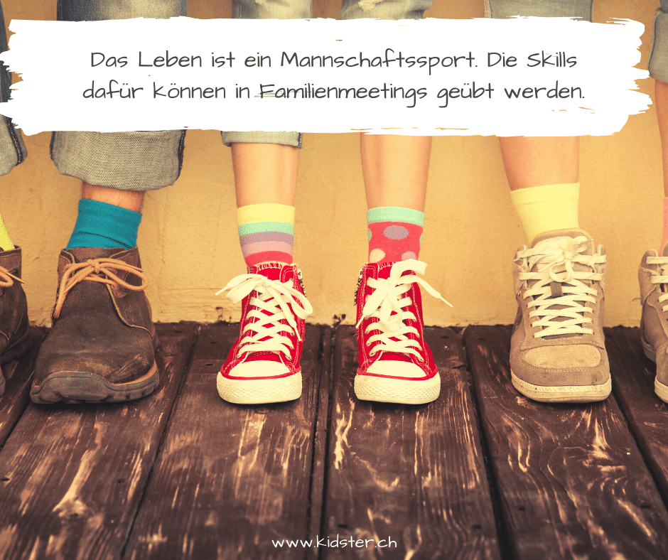So bringe ich meinen Kindern bei, ein Teil des Teams zu sein