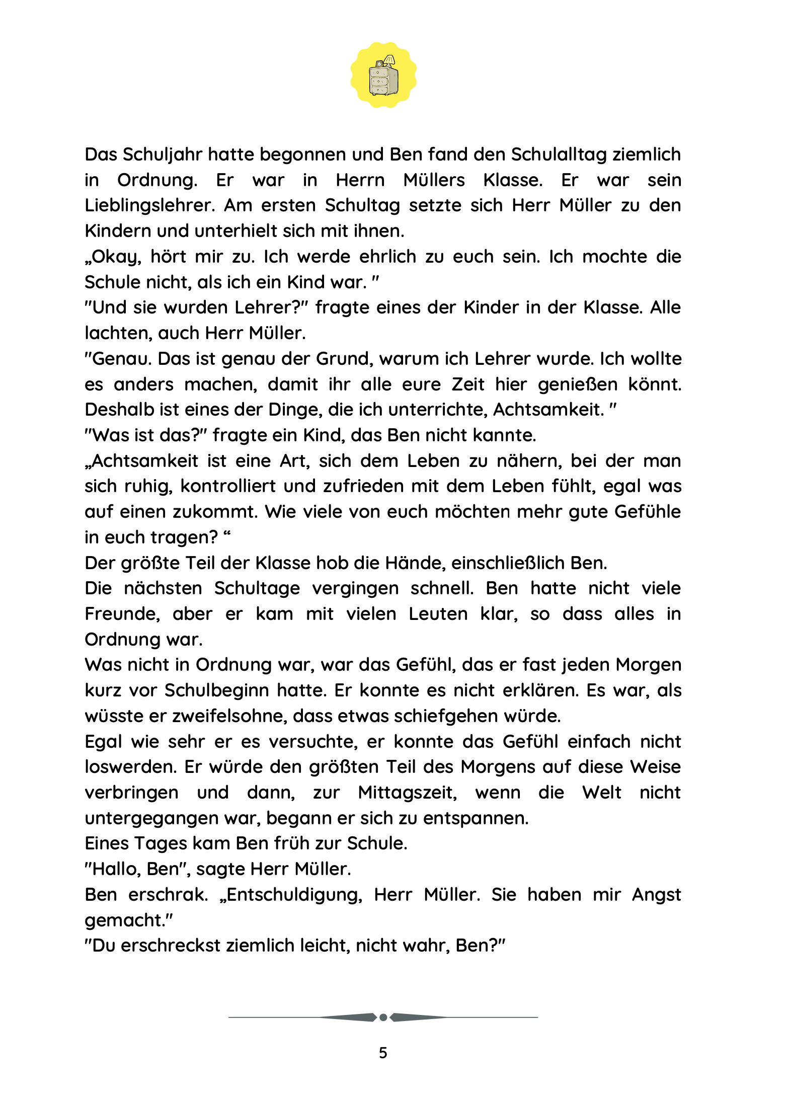 E-Book Achtsamkeit: Geschichten und Aktivitäten für Kinder (A4) – Bild 5