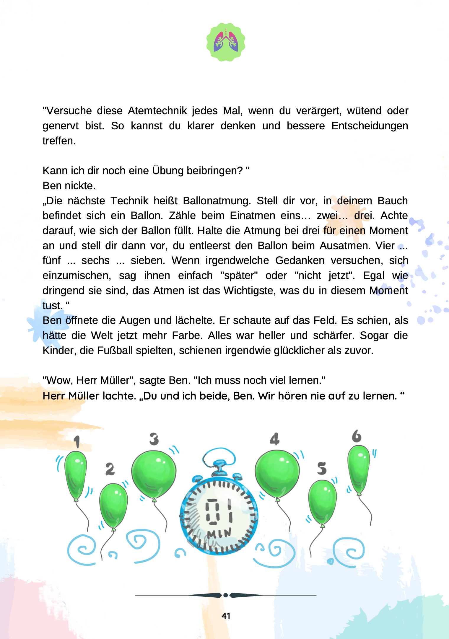 E-Book Achtsamkeit: Geschichten und Aktivitäten für Kinder (A4) – Bild 19