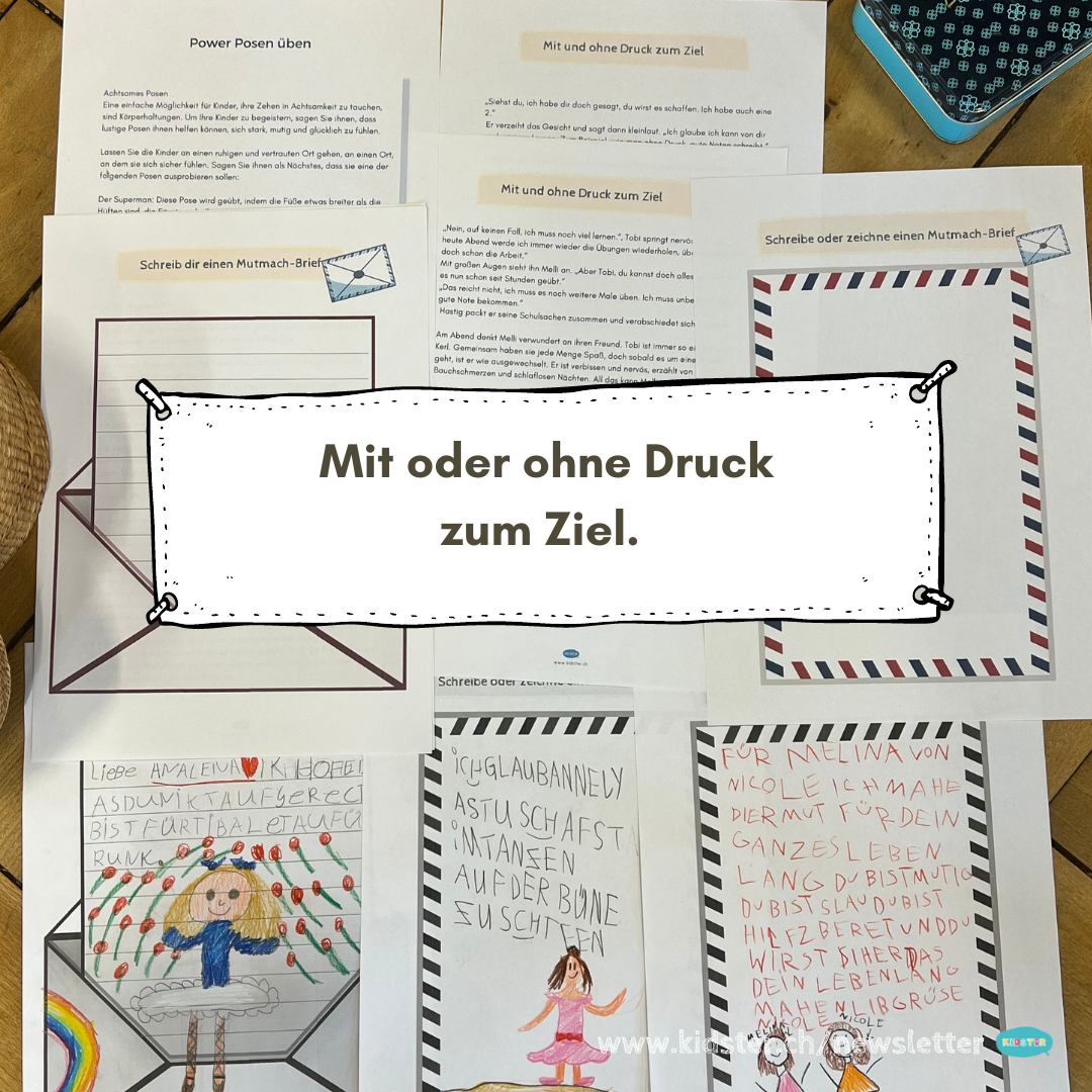 Mit oder ohne Druck zum Ziel.