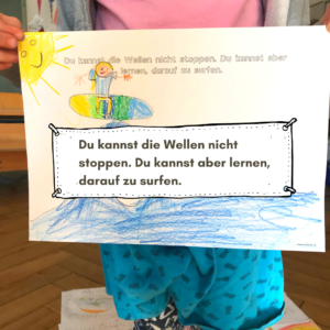 Auf Wellen surfen