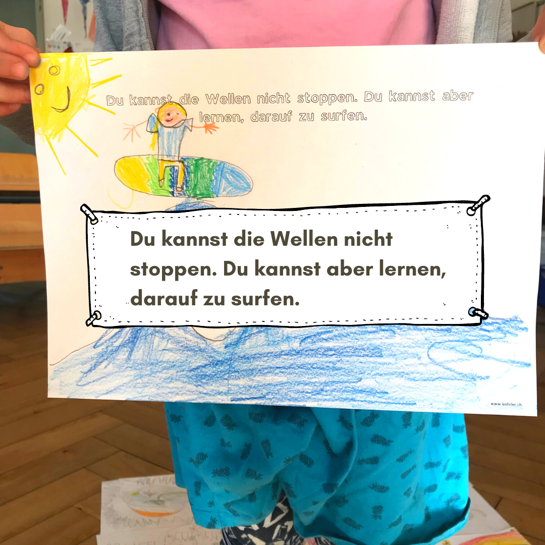 Auf Wellen surfen